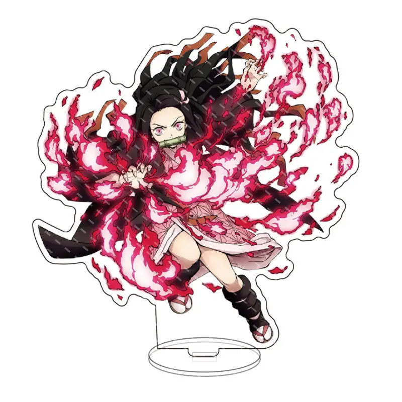 Demon Slayer Anime Acrylic Stand Tanjiro Nezuko Zenitsu In Stock Manufacturer Decoration Figure Collectible Merchandise Gift - view 3