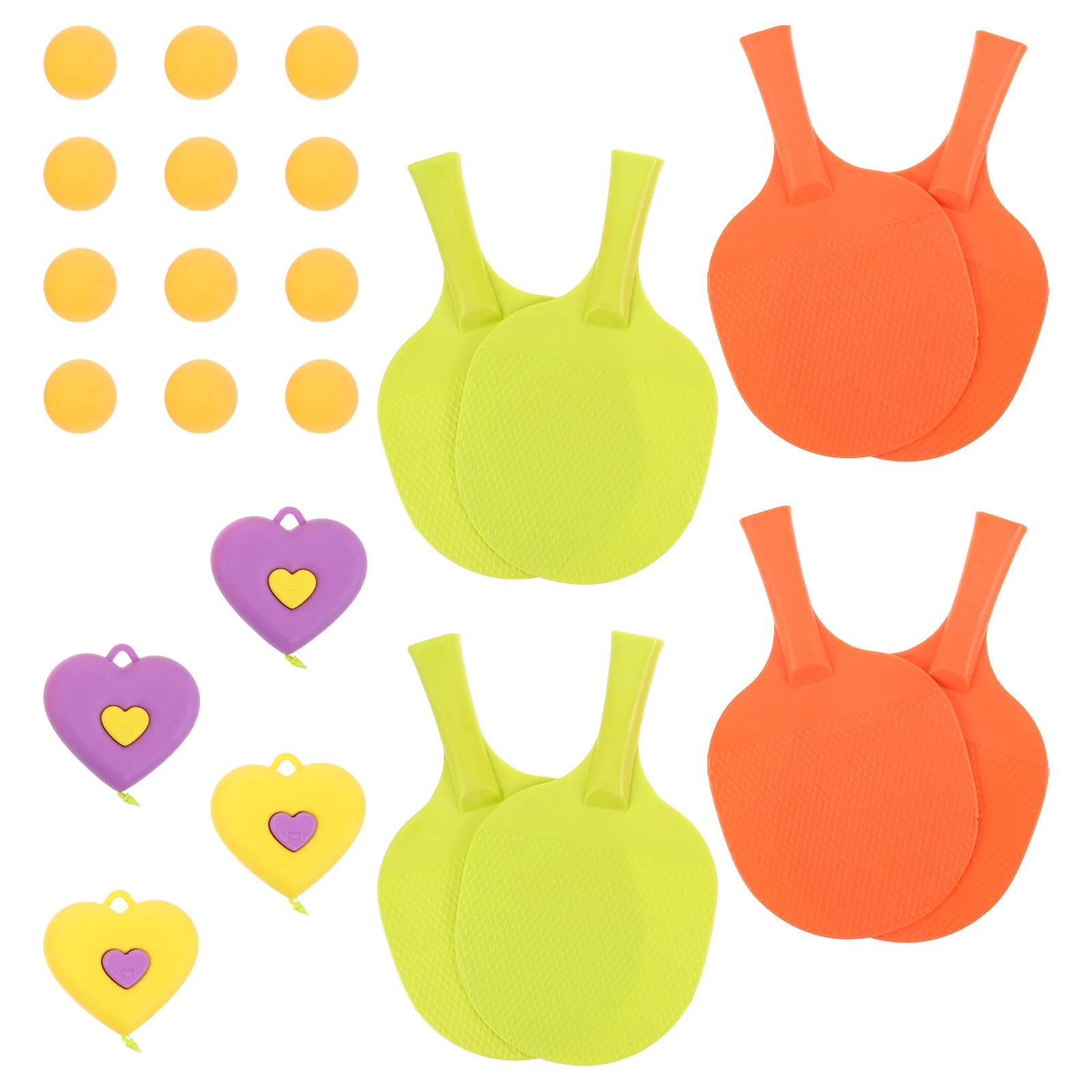 4 مجموعات من مجموعة تنس الطاولة المعلقة في الأماكن المغلقة، جهاز تدريب التنسيق بين اليد والعين، متعة عائلية، محمولة وسهلة الاستخدام