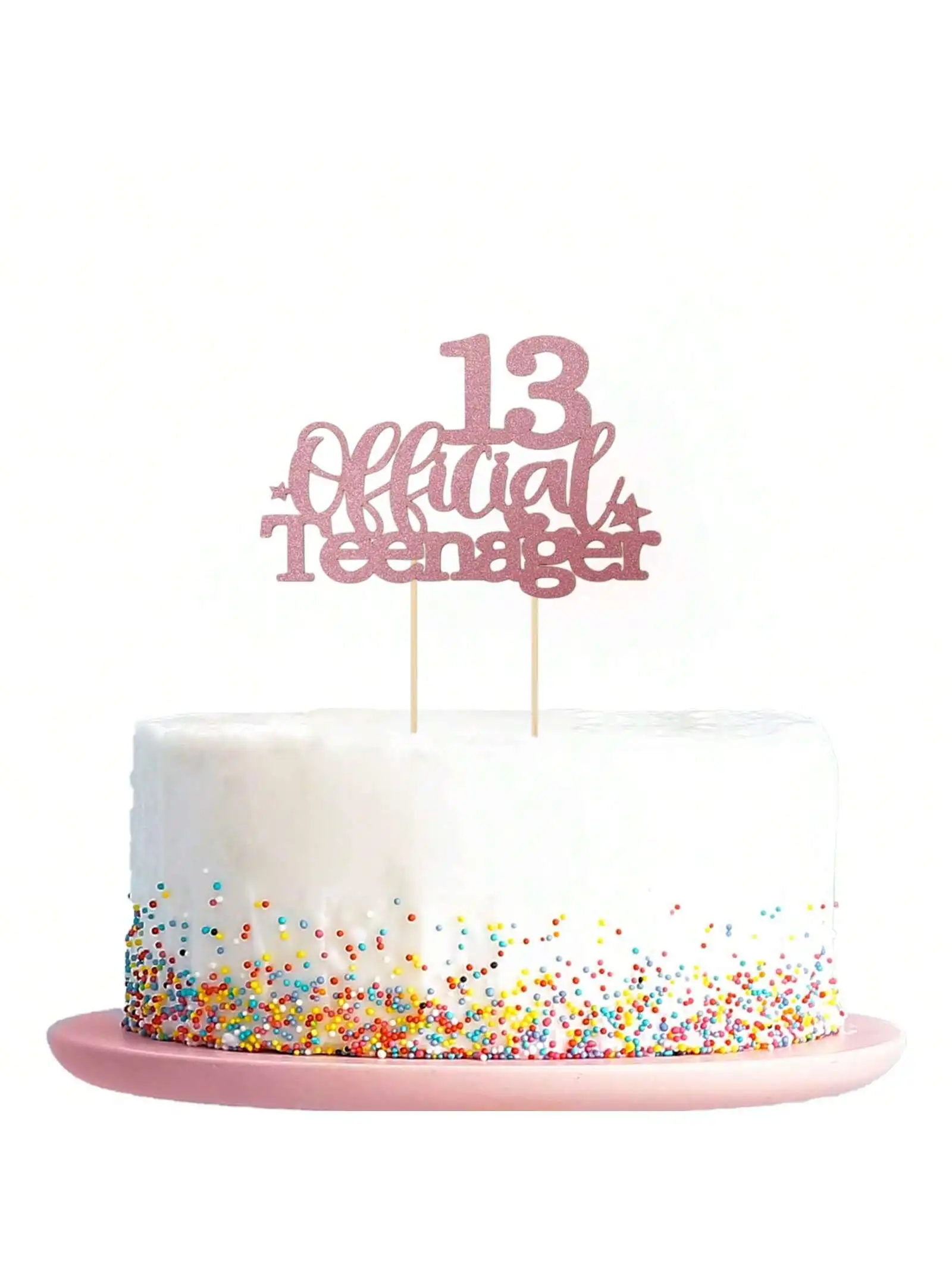 1 Stück Schwarzgold Happy 10 Birthday Cake Topper 10th 20th 30th 40th 50th 60th Loves & Wishes Partydekorationen für die Geburtstagsfeier – Detail 23