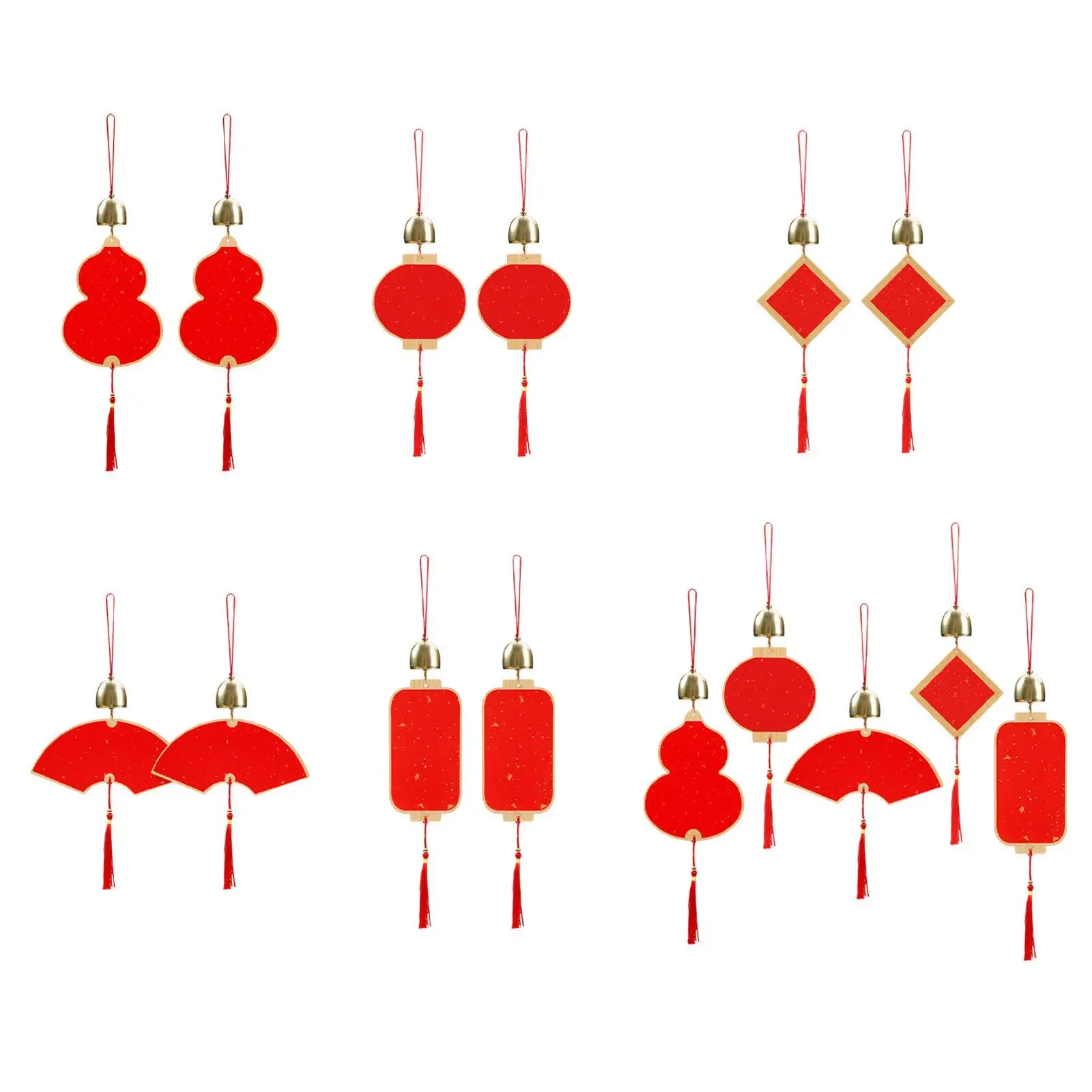 

Chinese New Year Hanging Decoration Festive Decor Hanging Ornament Lunar New Year Pendant Decorations for Celebration Home Porch