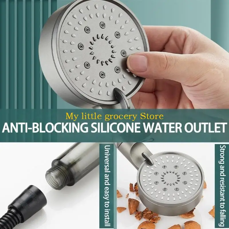 

D5BD Multiple Function Filtered Showerhead Pressure 5 setting Handheld power washing