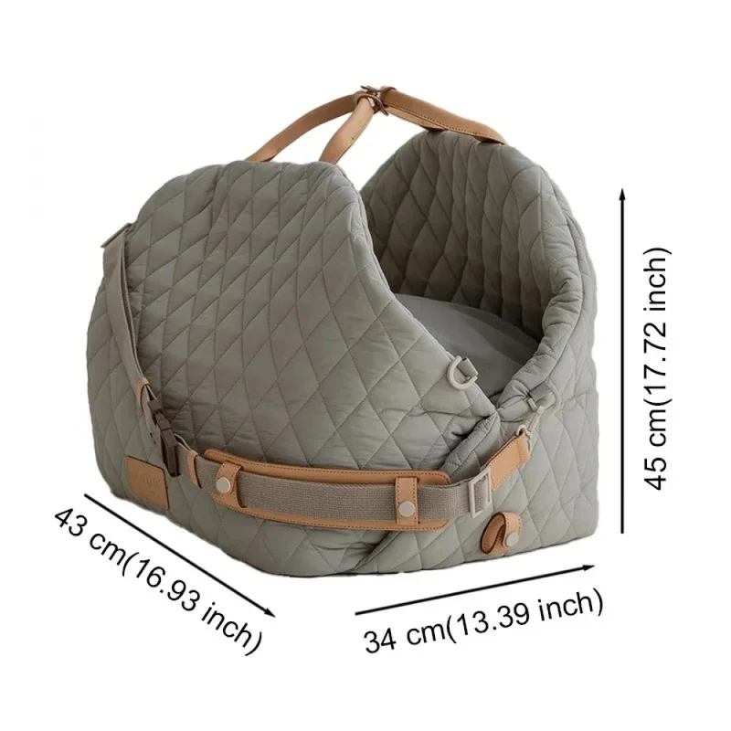 Luxury Outdoor Pet Bag Waterproof Portable Hand Bag For Puppy Cat Multi-use Pet Carrier Bag