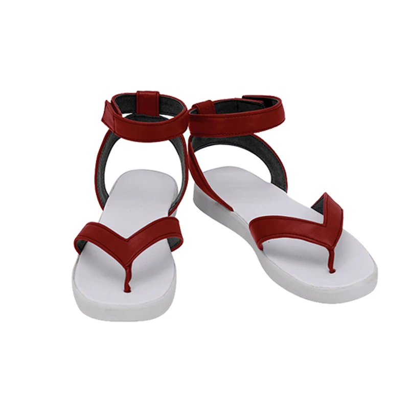 Anime Dämon Slayer Kamado Tanjirou Cosplay Schuhe Stiefel Halloween Karneval Nach Maß Sandalen