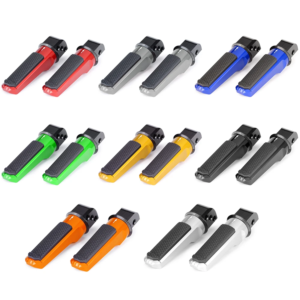 Achter Voetsteun Voetsteun Voetsteun Pinnen Pedaal Pads voor Kawasaki ZZR1400 2012-2019 NINJA 400 650 ZX6R ZX-10R ZX-10RR VERSYS 650 1000