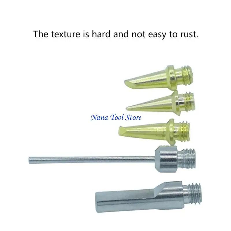 31GJ 5PACK تلميح اللحام المعدني بديل لحام الغاز البديل لـ HS-1115K 26 مل من الملحقات اللاسلكية. #3