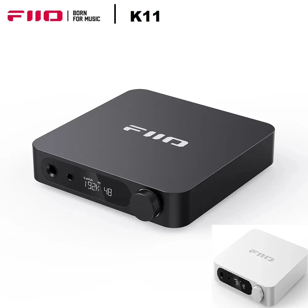 New Arrival FiiO K11 1400W Power Balanced Desktop DAC Headphone Amplifier PCM 384kHz/24Bit DSD256 for Home Audio/PC