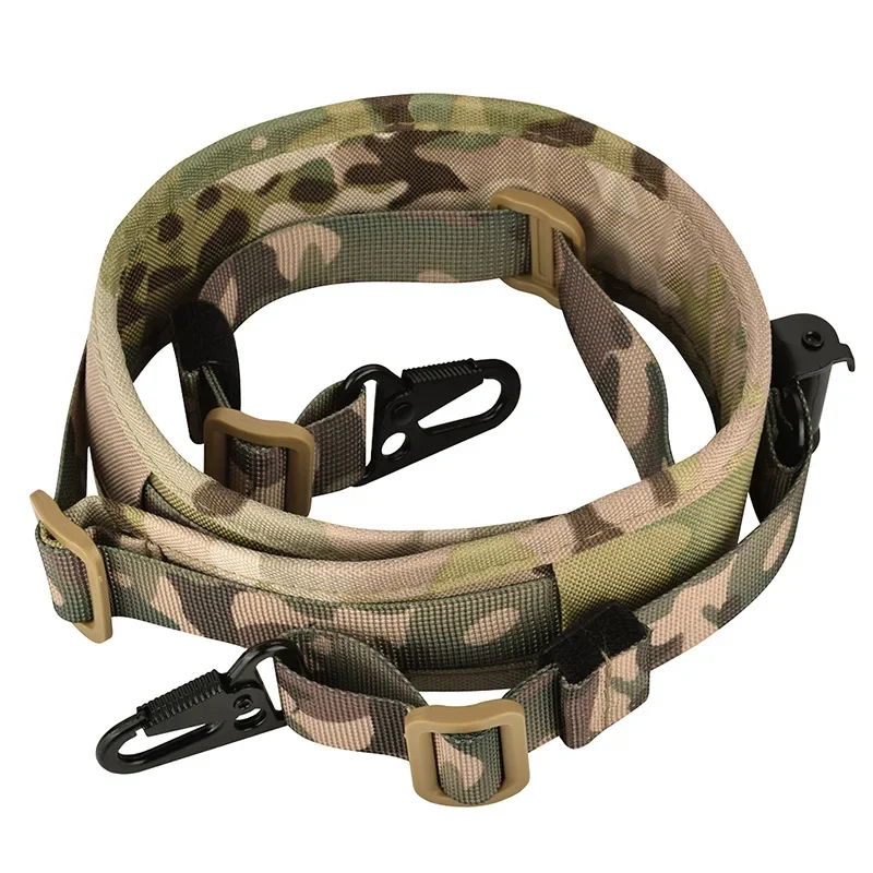 Quick adjustment of tactical equipment, slings with pads, rifles, slings, hunting belts, cameras, and outdoor accessories