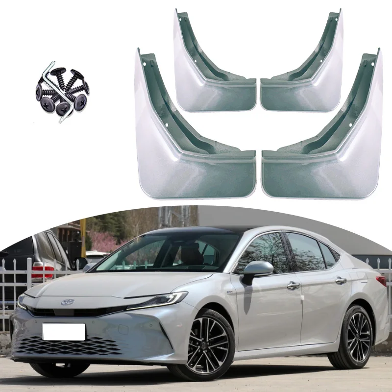 For Toyota Camry 2024 Car Front Rear Fenders Mud Flaps Wheel Anti-mud Board Splash Guards Flap Mudguards Exterior Accessories