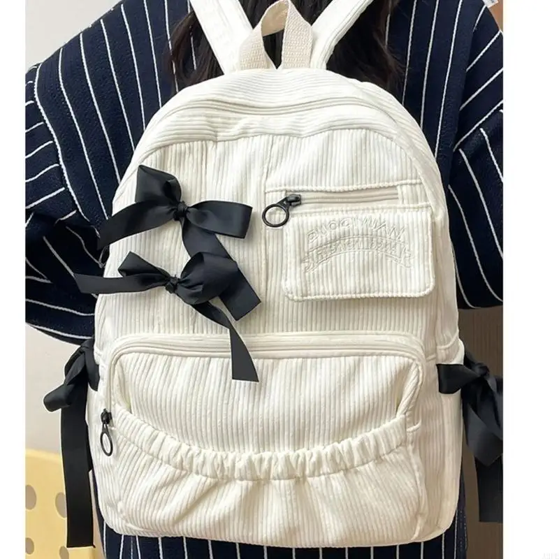 Lovely Bows Backpack Large Capacity Backpack School Backpack Travel Backpack
