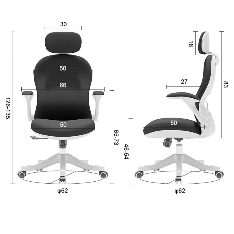 Ergonomic Backrest Study Chair Home Bedroom Student Lounge Office Chairs Meditation Design Home Furniture Chaise De Bureaux FYOC