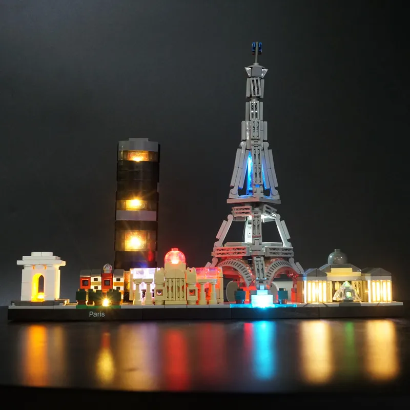 

No Model LED Lighting Set Suitable for LEGO Paris Architecture 21044 (Not Included Building Blocks)