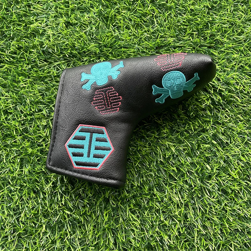 Wizard Golf Club #1 #3 #5 Wood Headcovers Driver Fairway Woods Cover PU Leather High quality  Putter Head Covers