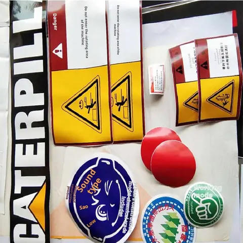 For Caterpillar CAT 200/307/312/320/325/330/336C/B/D/V2 Excavator decal sticker accessories