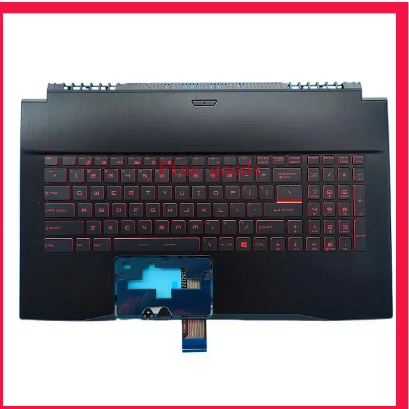 

Новинка для MSI GF75 MS-17F1 MS-17F5 Женская разноцветная клавиатура с подставкой для рук