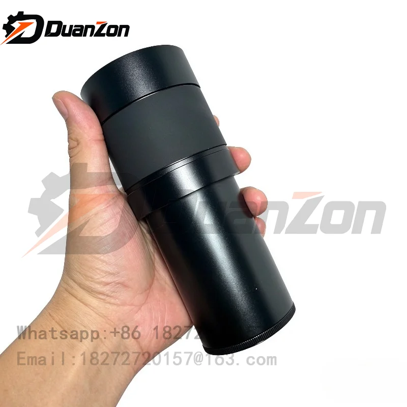 50X long-range gun industrial laser focusing mirror collimating lens M22 + M42 connection