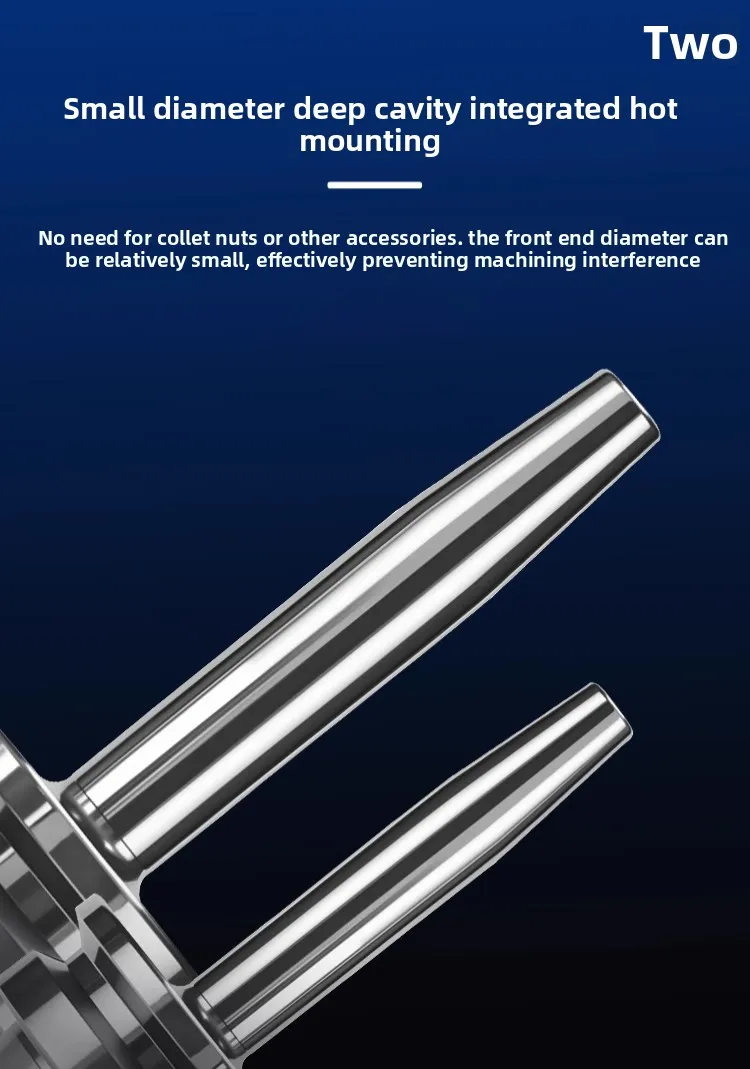 High Rigidity Adapter BT50-SFS06-100 Heat Shrink Chuck Tool Holder CNC Milling Fittings