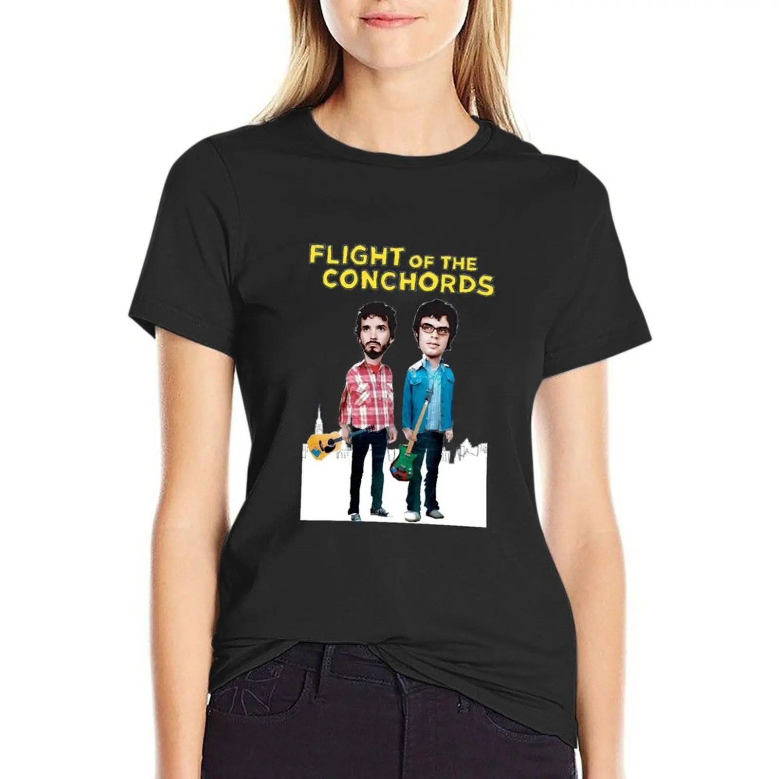 

Flight Of The Conchords T-Shirt plain summer tops Women t-shirts