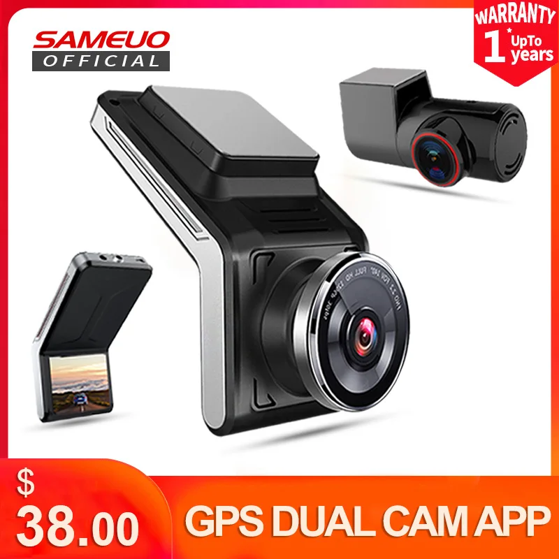 

Hidden car dvr wifi dash cam 4K GPS Dashcam UHD2160P Reverse camera Video recorder auto car camera 24H Parking Monitoring sameuo