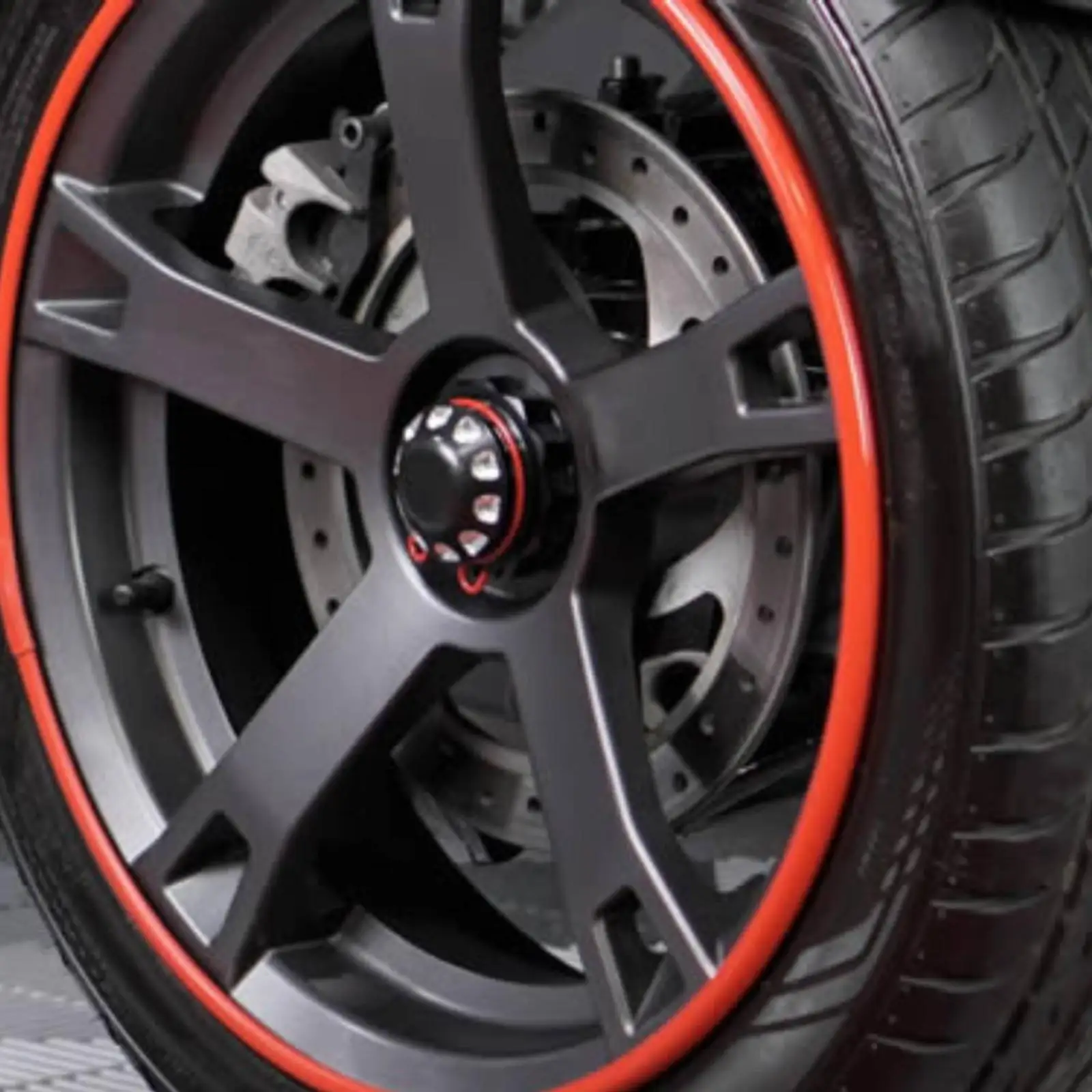 Motorcycle Axle Cover Protector Compatible with Can-am Ryker 5 Piece Aluminum Wheel Hub Caps