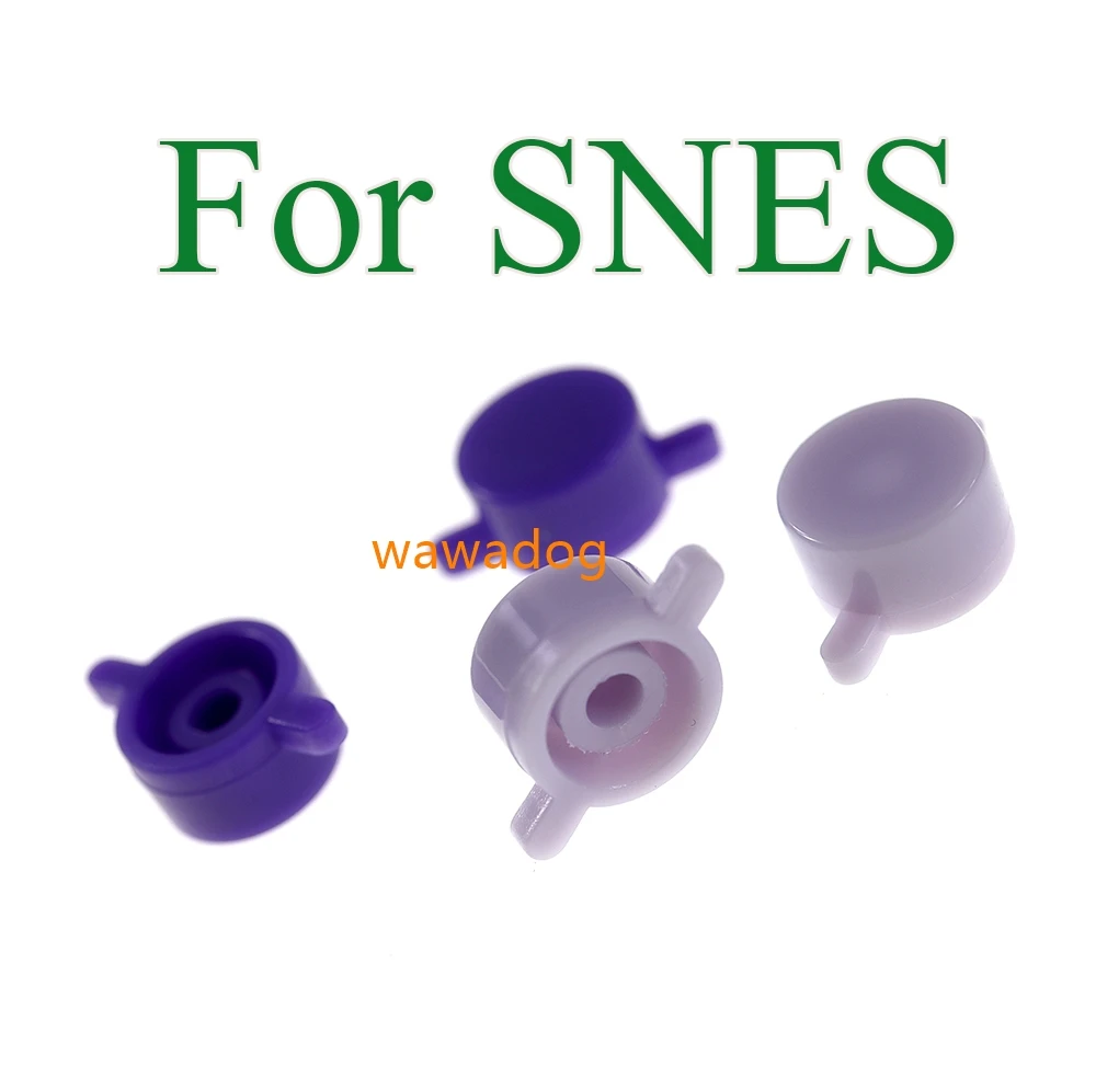 1set Voor SNES Super NES Plastic Knoppen ABXY Voor Nintendo Super Famicom Controller
