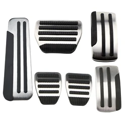 Stainless Steel Car Pedals AT MT Pedal Cover for Nissan X-trail Xtrail T31 2010 - 2013 Qashqai J10 2012 - 2015 Accessories