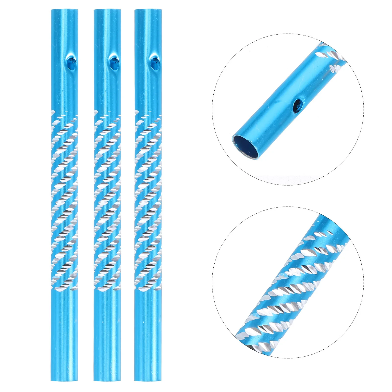 

50Pcs Aluminum Wind Chime Parts Empty Tubes for DIY Wind Bell Making Outdoor Garden Hanging Decorations Craft Kit