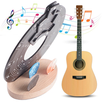 Circle of Fifths Wheel with Stand Holder Chord Wheel Aluminium Alloy Musical Educational Tool for Musicians Songwriting