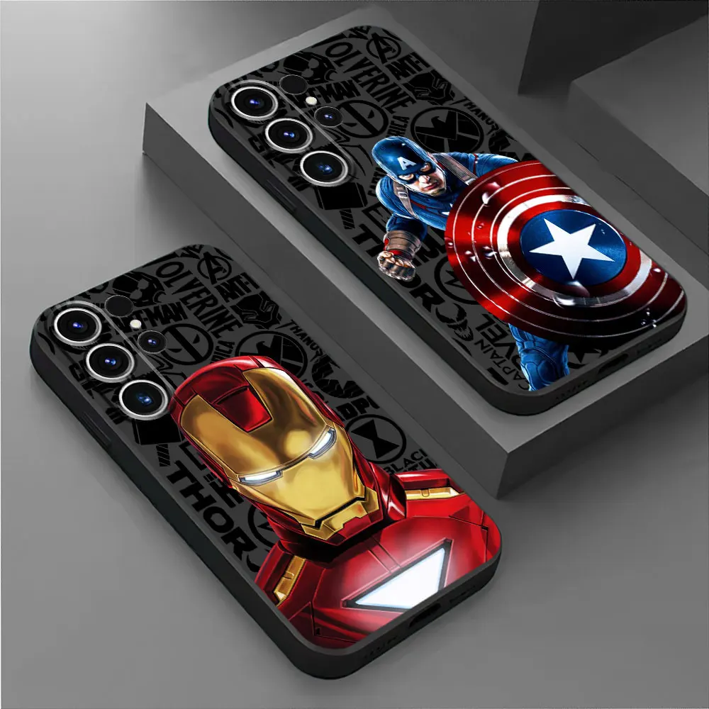 TPU Soft Case for Samsung Galaxy S10 Note 9 8 Note 20 Ultra S8 Plus Note 10 Plus S9 S9 Plus Funda Marvel Spiderman Groot Cover