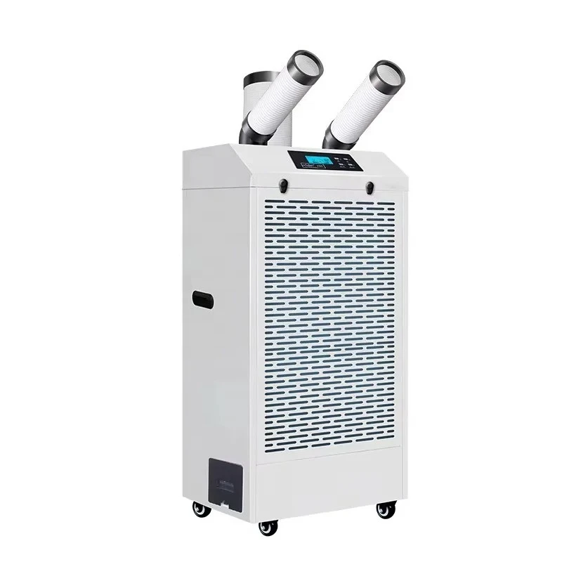 Factory Direct Sell 2000W 220V Portable Air Conditioner 800m³/h Industrial Spot Cooler with 8L Water Tank DC Fan Motors