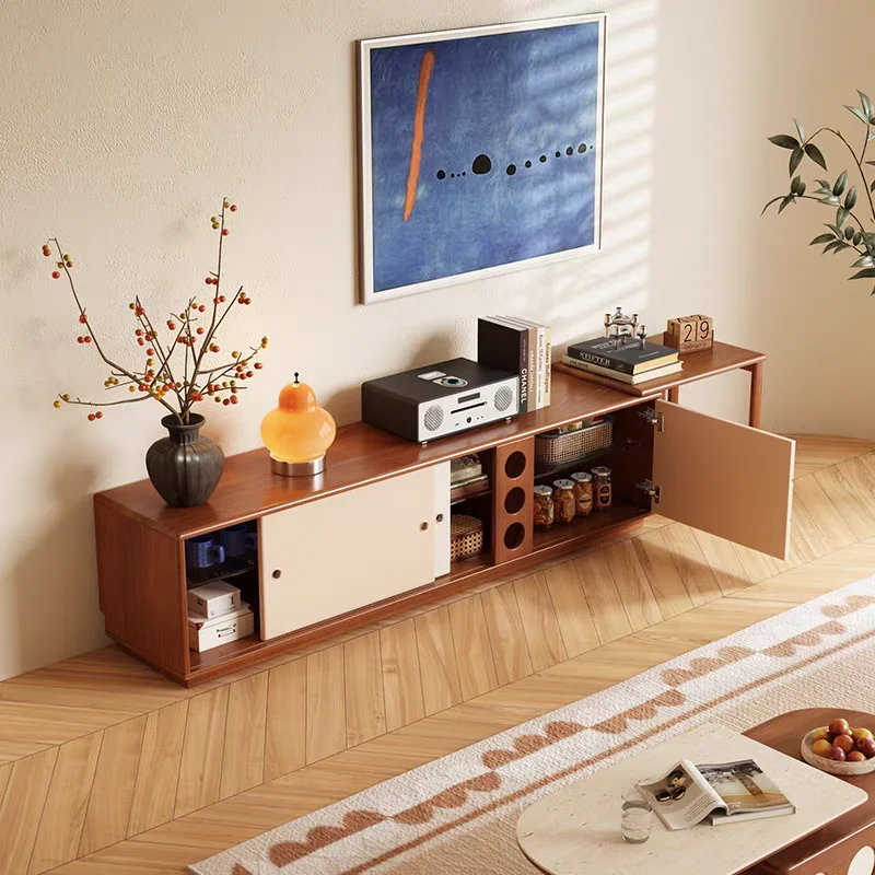 

Шкаф из массива дерева, экономящий пространство, дизайнерский гламурный пол, минимализм, подставка для телевизора, высококачественная простая мебель для дома Fernsehschrank