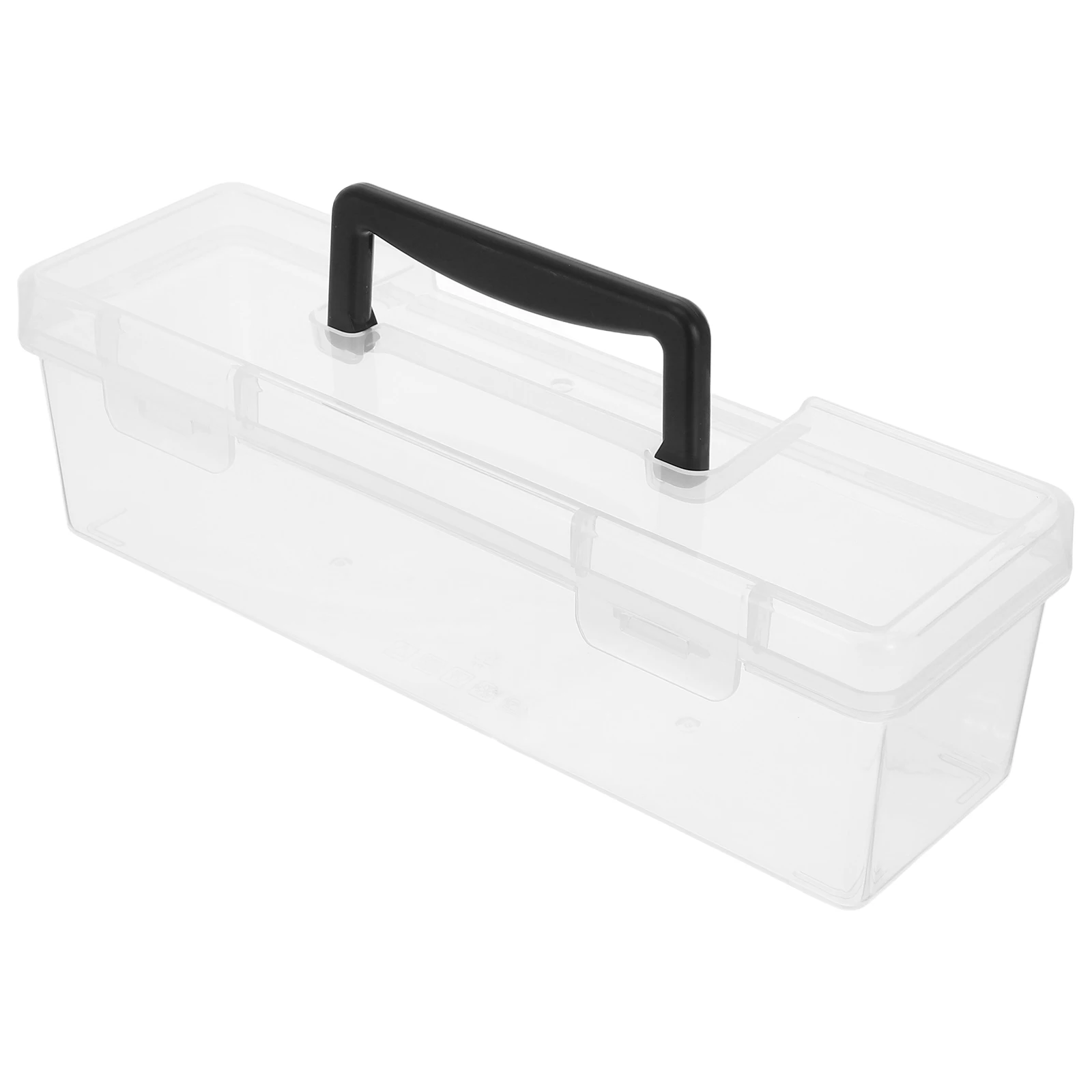 

Seed Packet Organizer Box Portable Clear Plastic Storage Container Seed Envelope Storage Organizer Pencil Box Garden