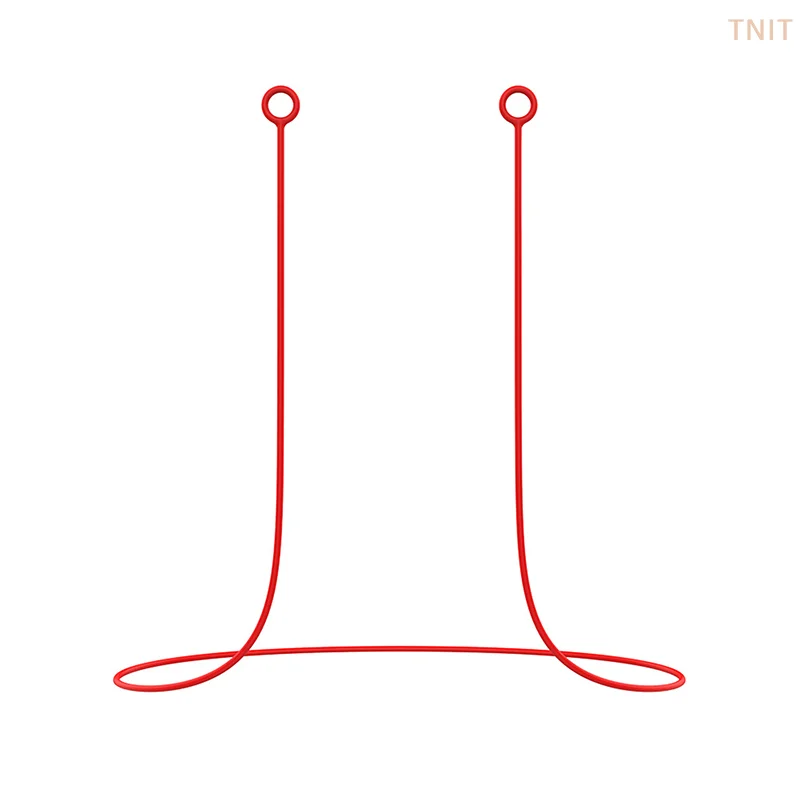 [J] Outdoor Earplugs Earbud Lanyard Work Travel Sleep Connector Cord Anti-lost Rope Silica Gel Earphone Strap