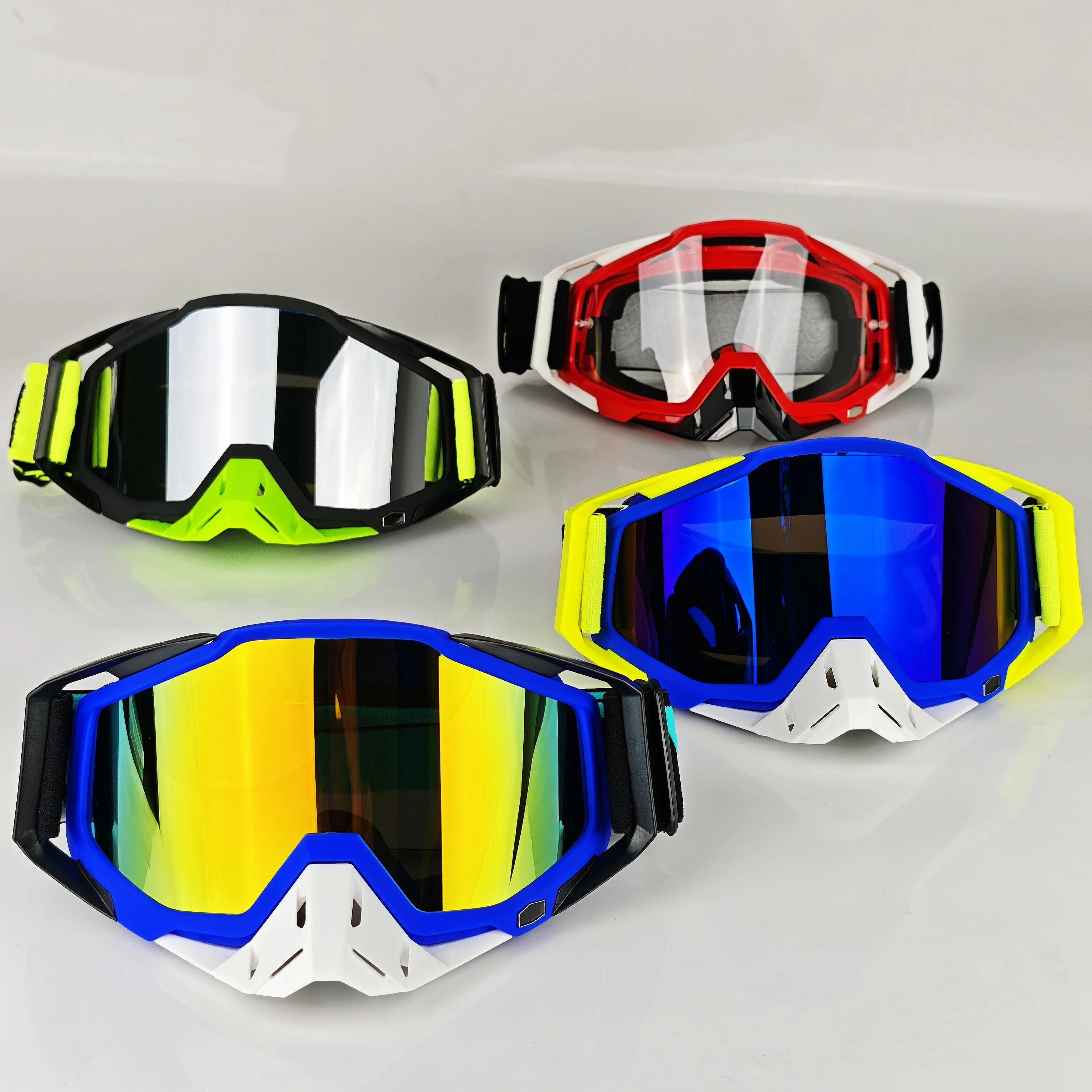 

Motorcycle Sunglasses Men Motocross Safety Protective MX Night Vision Helmet Goggles vintage Driving Glasses gafas retro moto