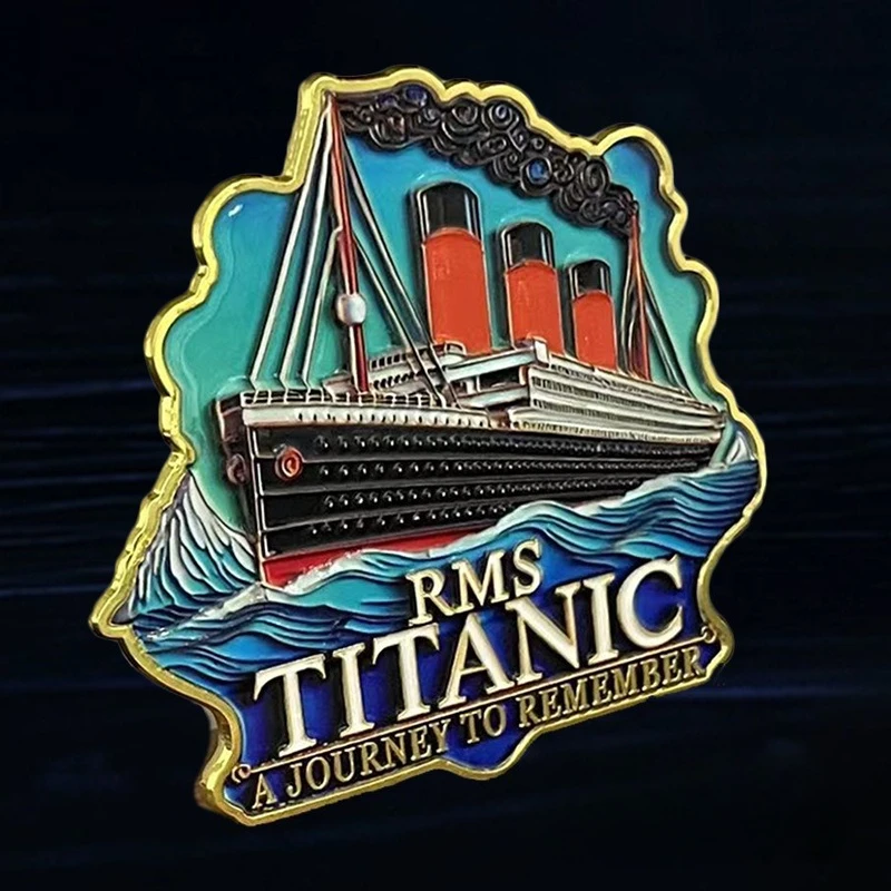 Metal Magnetic Fridge Magnet Titanic Fridge Magnet Home Decoration Gift