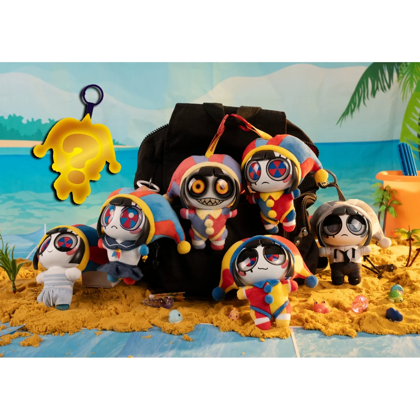 The Amazing Digital Circus Tadc Pomni Pendant Blind Box Collectible Necklace Ornament Hobbyist Collectors Desktop Display Gift