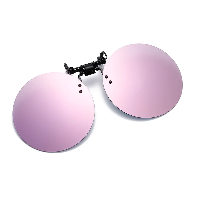 مشبك مستقطب على العدسات مشبك عالي الجودة Uv400 على العدسات نظارات شمسية فوتوكروميك مضاد للانعكاس للأزياء الليلية