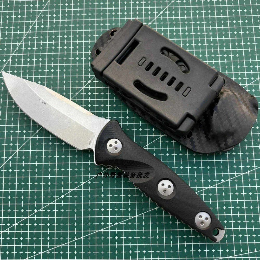 

Нож MT Socom Alpha M390 из порошковой стали, нож для выживания в дикой природе, приключенческий, спасательный, с фиксированным клинком, охотничий нож