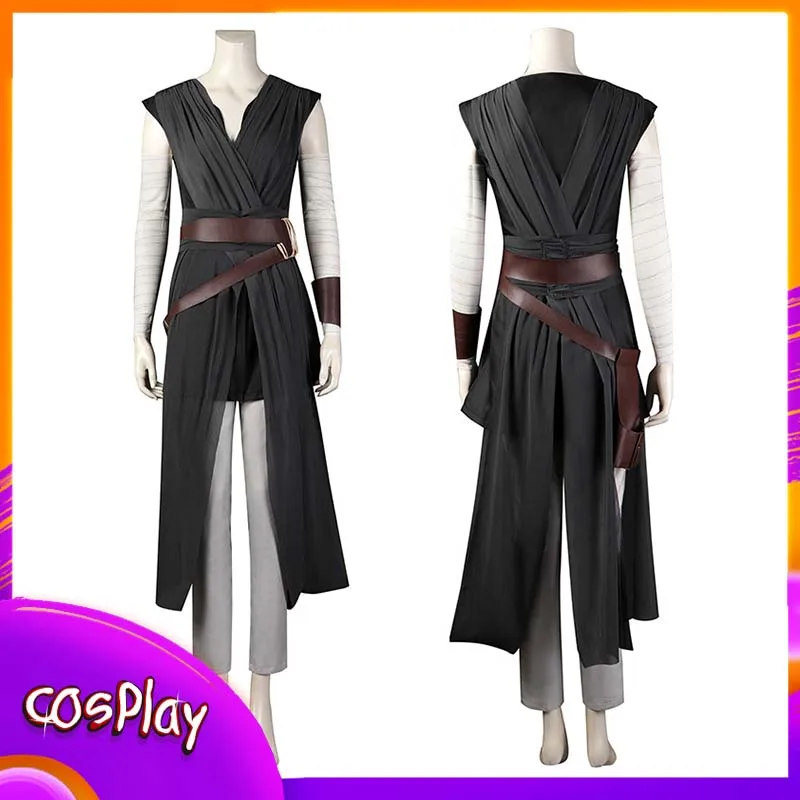 

Rey Cosplay Costume Adult Women'S Suit Halloween Carnival Comic-Con Masquerade Party Coser Props Middle Ages Performance Clothes