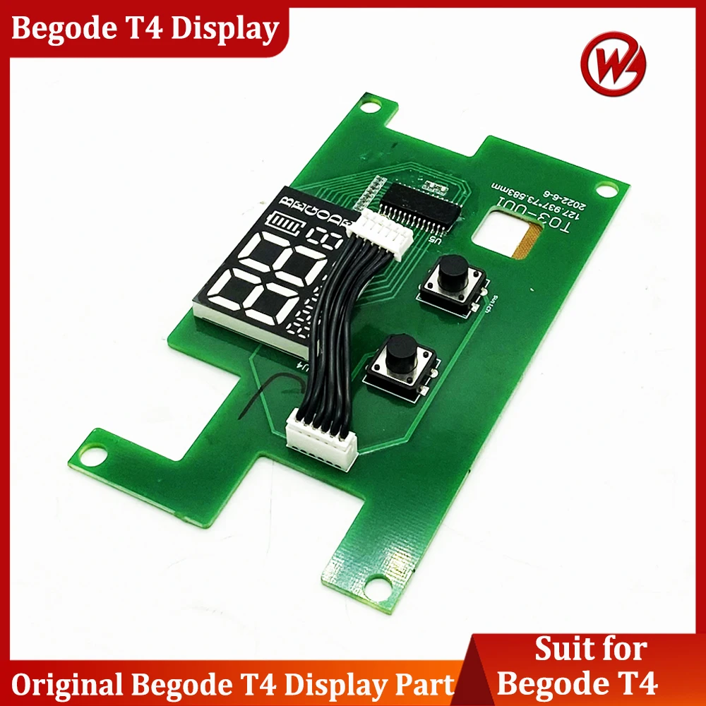 

Original Gotway Begode T4 Newest Subboard Display Begode T4 Monitor LCD Assembly Assembly Official Accessories