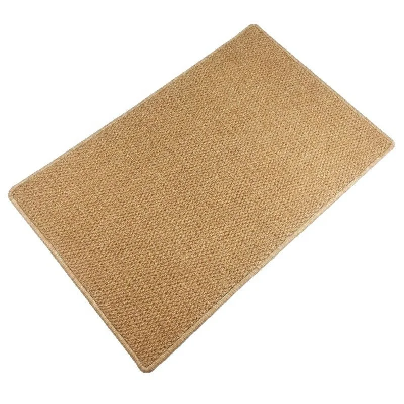 

#Modern Non-Slip Low Pile 9-10mm Thick Solid Color Home Use Floor Mat Sisal Carpet Customized Factory Machine Made Wholesale