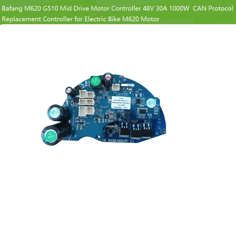Bafang M620 G510 Mid Drive Motor Controller 48V 30A 1000W UART CAN Protocol Replacement Controller for Electric Bike M620 Moto