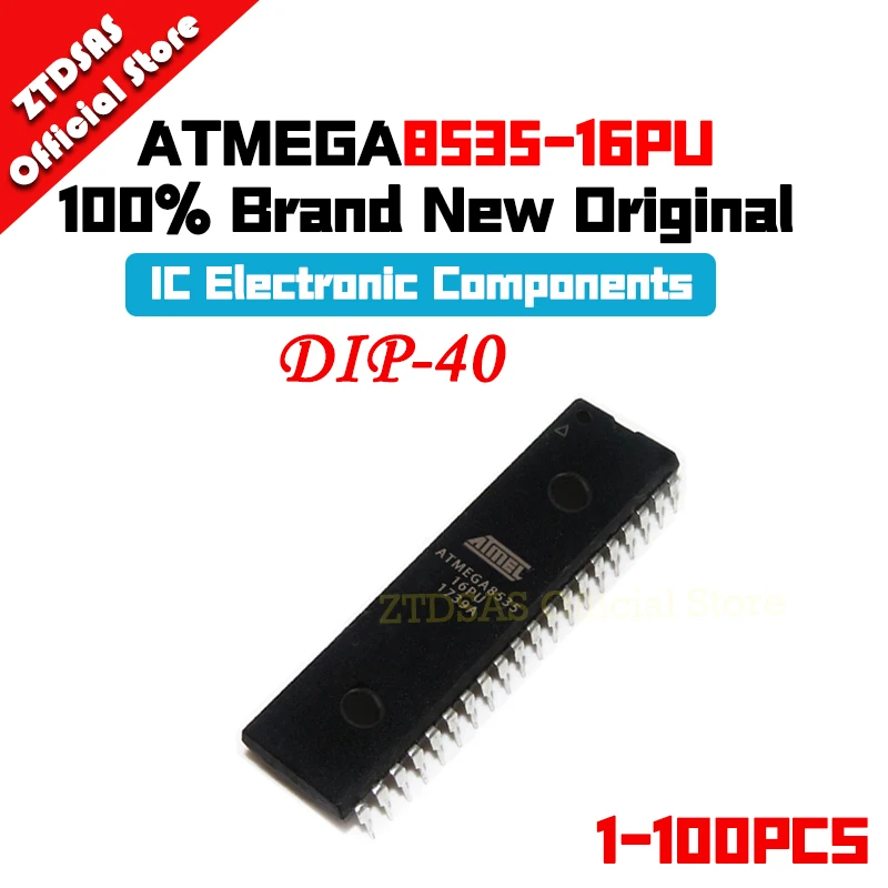 1-100pcs ATMEGA8535-16PU ATMEGA8535 ATMEGA ATMEL IC MCU DIP-40 Chip