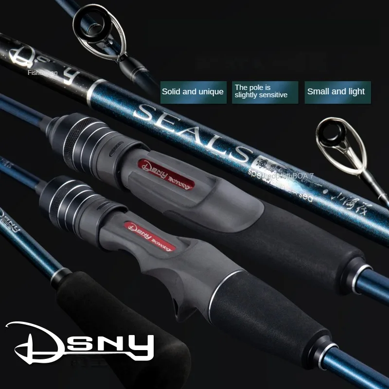 DSNY Full Fuji Parts Jigging Rod 1.65m1.85m Jig Weight 40-120g 12kgs Solid Tip Casting Spinning Boat Rod Slatwater Fishing Rod