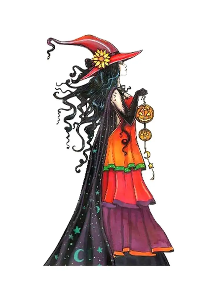 

Сексуальный знак ведьмы на Хэллоуин, металлический садовый декор для газона, горячая S, тема ведьмы, модный женский костюм, аксессуар