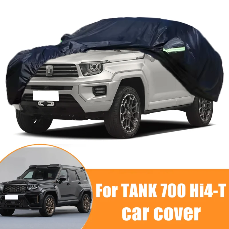 

For TANK 700 Hi4-T All-Weather Car Covers 6-in-1 Waterproof Dustproof UV Proof Snowproof Scratch Resistant Protection