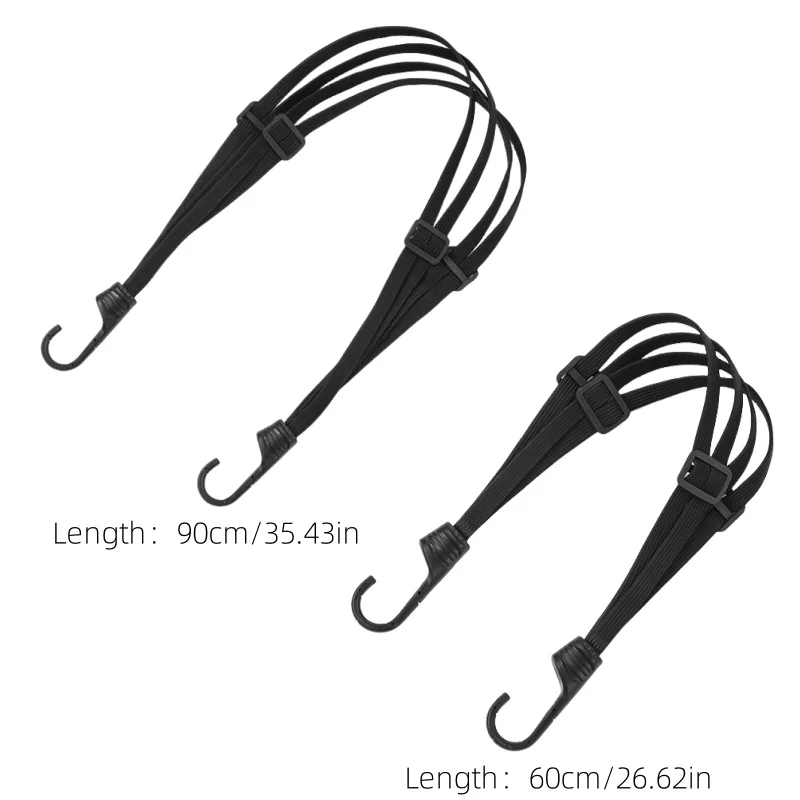 High-Elasticity Motorcycle Helmet Tie-Down Strap | Adjustable Luggage Elastic Cord for E-Bike/Motorcycle | Durable Accessories image 6