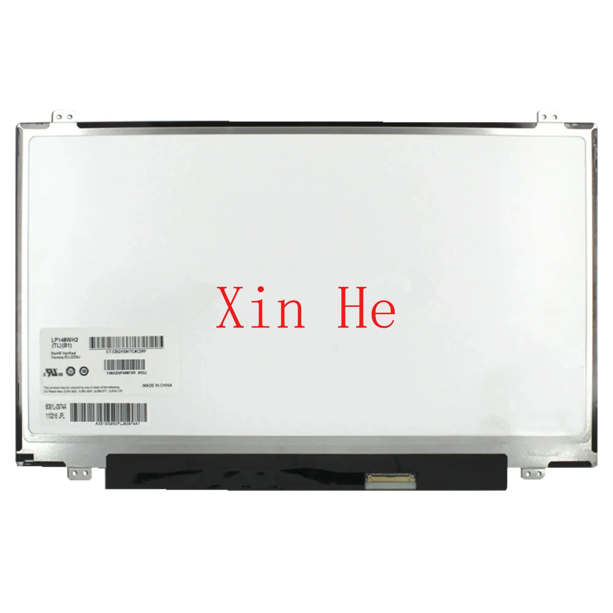 LP140WH2-TLB1 B140XW03 V.0 HB140WX1-300 N140BGE-L32 BT140WG03 LTN140AT20 LCD Screen 1366*768 LVDS 40 Pins