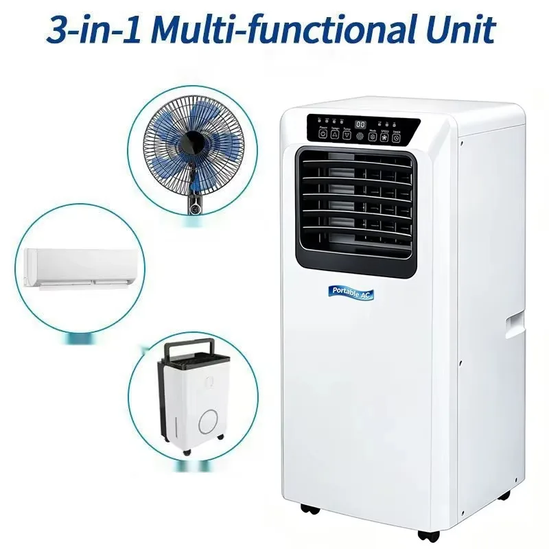 Airo Portable Household Air Conditioner Cooling Only 5000-14000 BTU Freestanding No Installation Required Home Use
