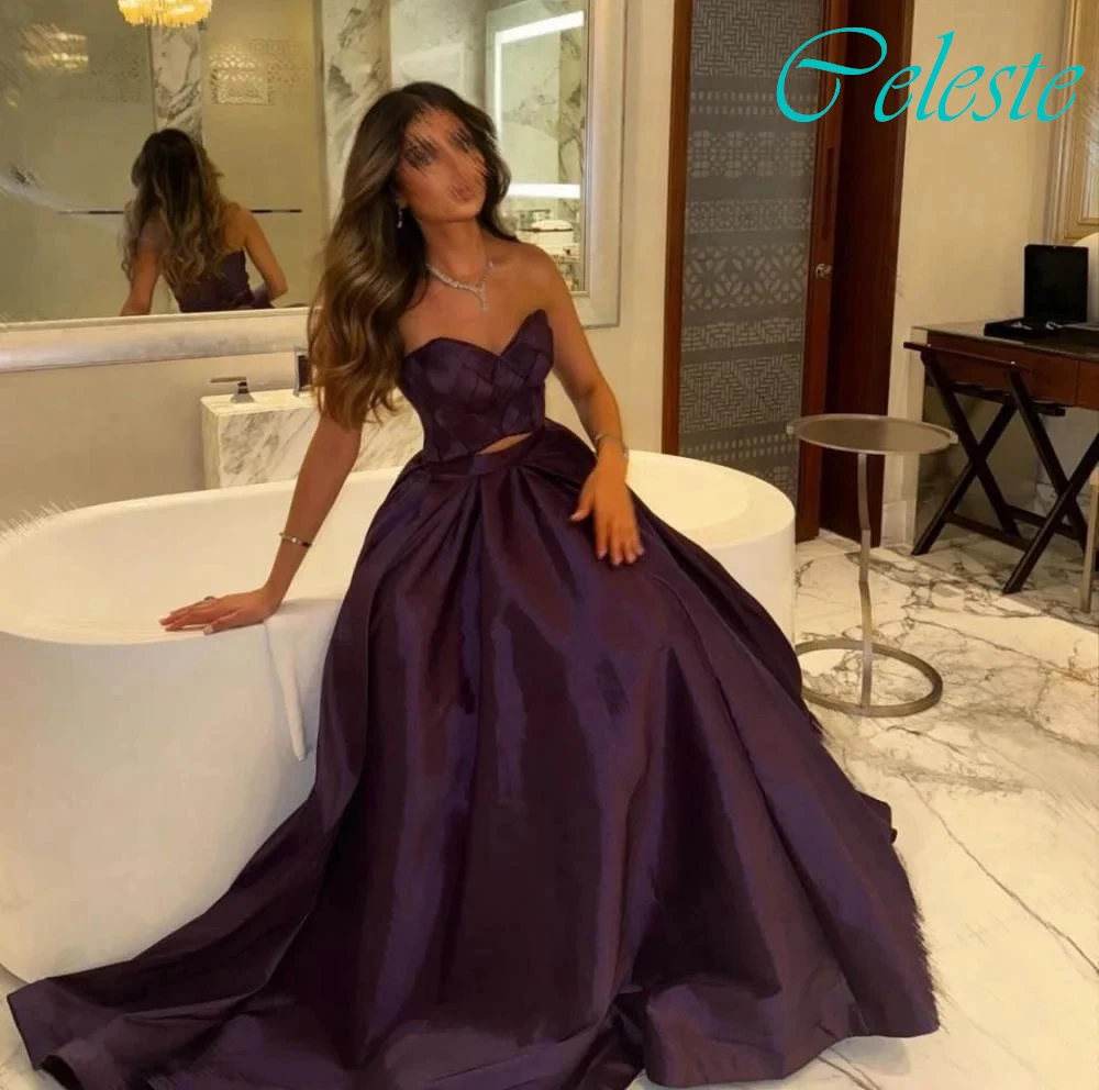 تخصيص ألف خط بلا حمالات بلا أكمام فستان سهرة رسمي أنيق مزاجه حساسة فساتين المشاهير موضة فستان الحفلات