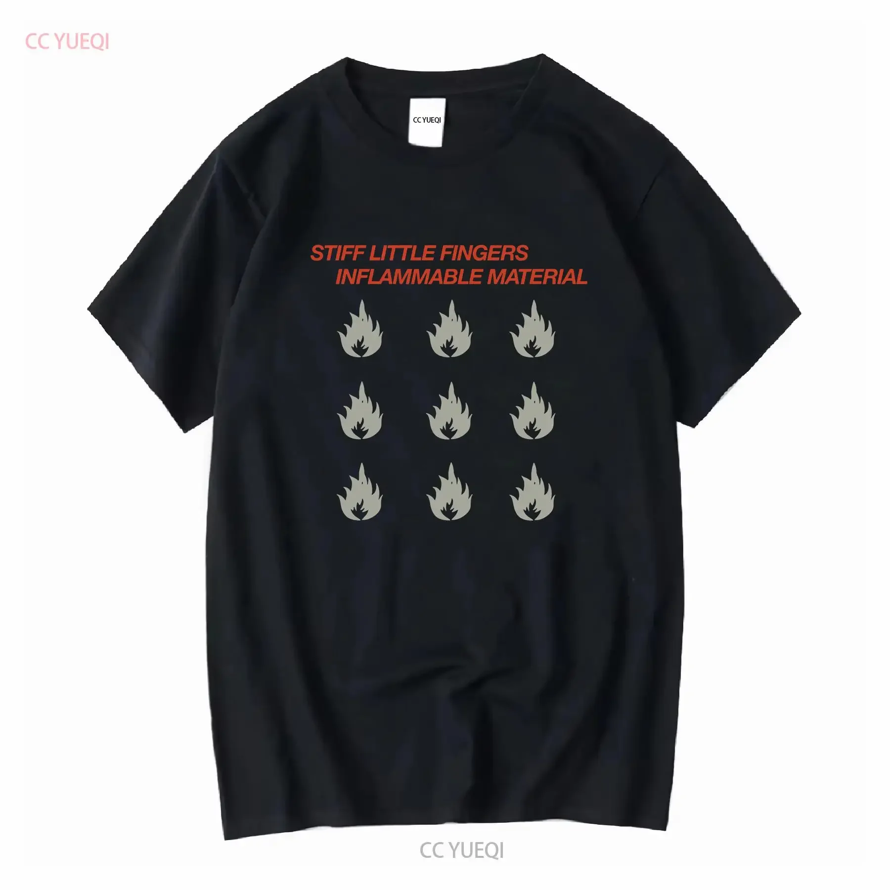 Vintage 2000's Stiff Little Fingers Punk Rock Band Concert T Shirt The Clash vintage Washed fashion Soft Stylish Breathable
